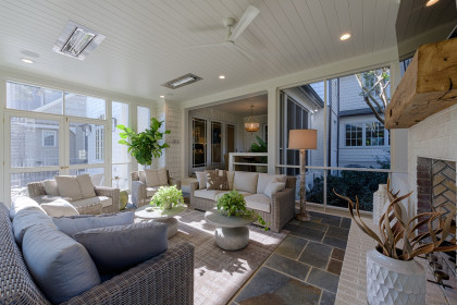Porch:  Seamless Indoor & Outdoor Living